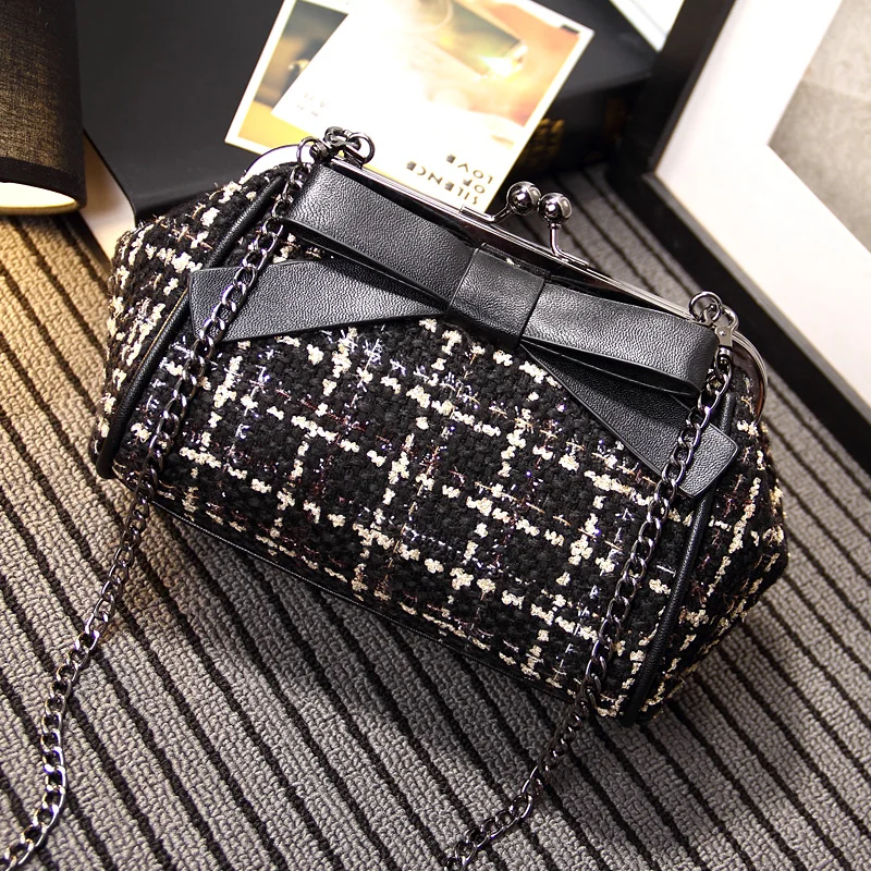 New Small Retro Vintage Kiss Lock   Purse Handbag Totes Bag for Women,girls (4)