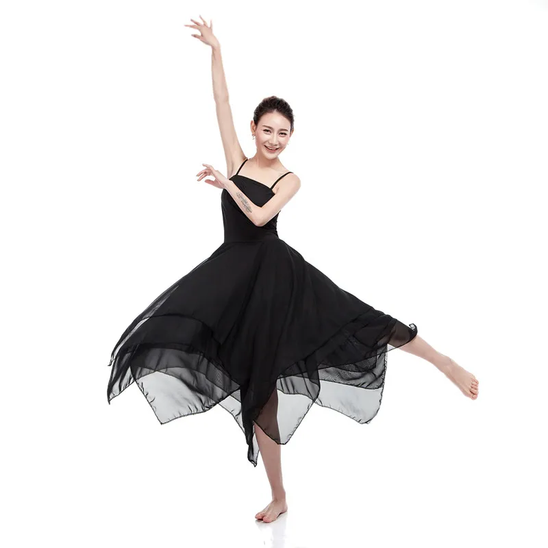 Traje de baile moderno para adultos, vestidos de bailarina para niñas, baile contemporáneo, elegante, ropa de actuación, alta calidad _ - AliExpress Mobile