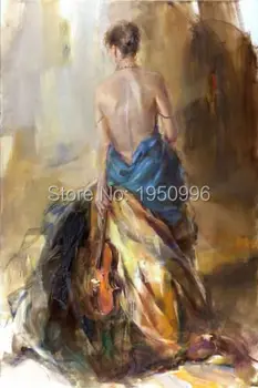 

slin sexy dancer girl Flamenco Spanish Woman Heat Dancing Dancer Oil Painting Canvas art Flamenco Dancing wall pactures