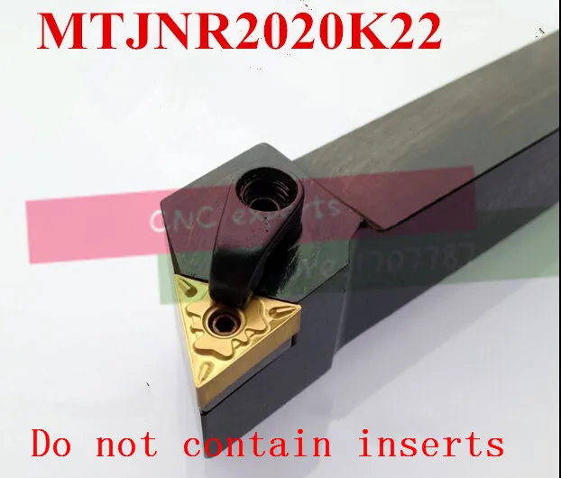 

MTJNR2020K22 20*20*150mm Metal Lathe Cutting Tools,CNC Tool Cylindrical turning tool, External Turning Tool,Type MTJNR/L