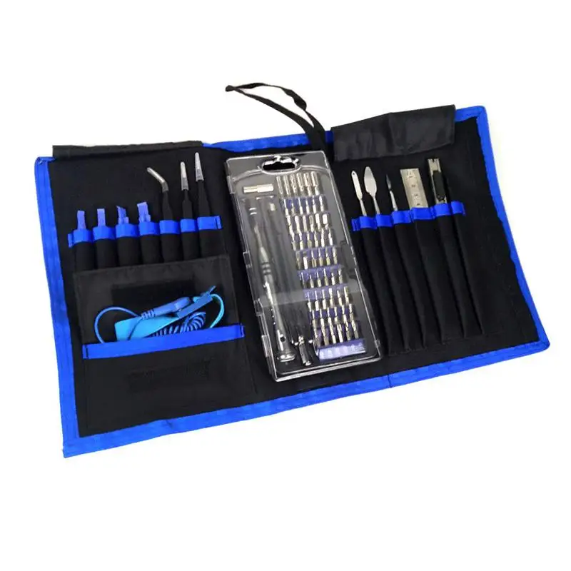

75 in 1 Precision Screwdriver Set Hand Tools for Phone Electronics Repair Tool Kit Torx Phillips Tip Triangle Screwdriver Bits