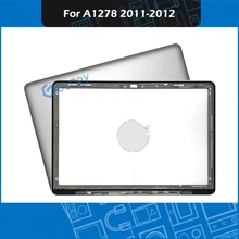 A1278 ЖК-дисплей Панель задняя крышка для Macbook Pro 1" Unibody A1278 светодиодный Экран дисплей задний Чехол Корпус Замена 2011 2012