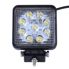 8pcs SUV Epistar 27W LED Work Light SpotLights Combo Beam Truck Trailer LED Work Light LED Work Light 27W Waterproof Work Light