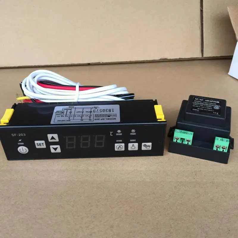 

SF-203 Display Cabinet Temperature Controller Ice Cabinet Refrigerator Electronic Temperature Controller PC 203 Temperature Cont