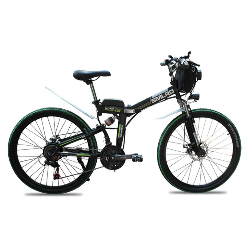 Sale 21 speed electric bike folding electric mountain bicycle Adults electric bicycles 24 and 26inch lithium battery electric bike 13