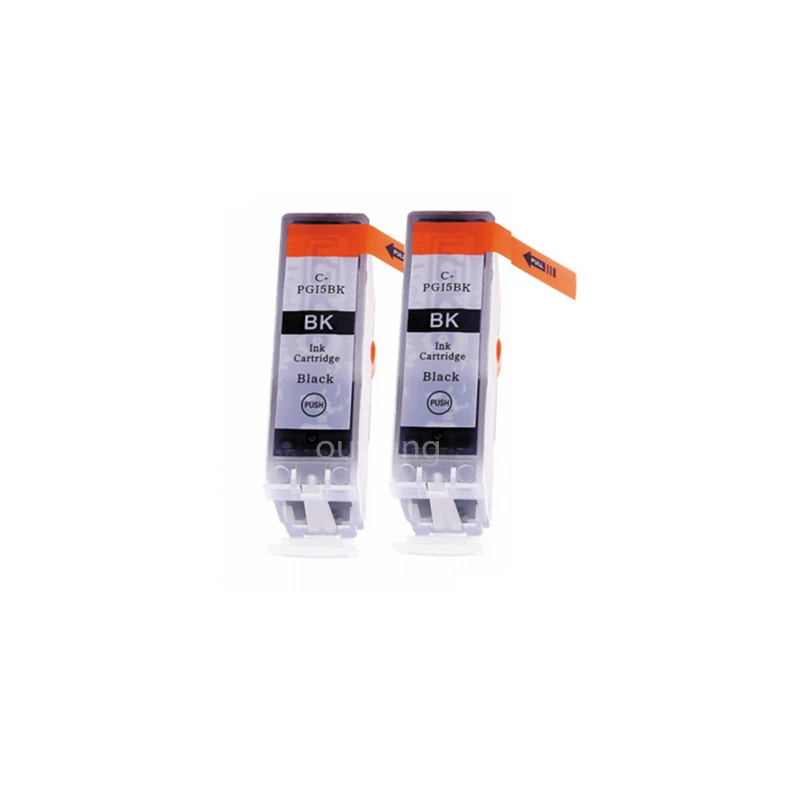 

2pk PGI-5BK PGI-5 PGI5 Black compatible ink cartridge for CANON MP510 MP520 MX700 iP3500 iP3300 iX4000 iX5000 MP530 MP610 MP800