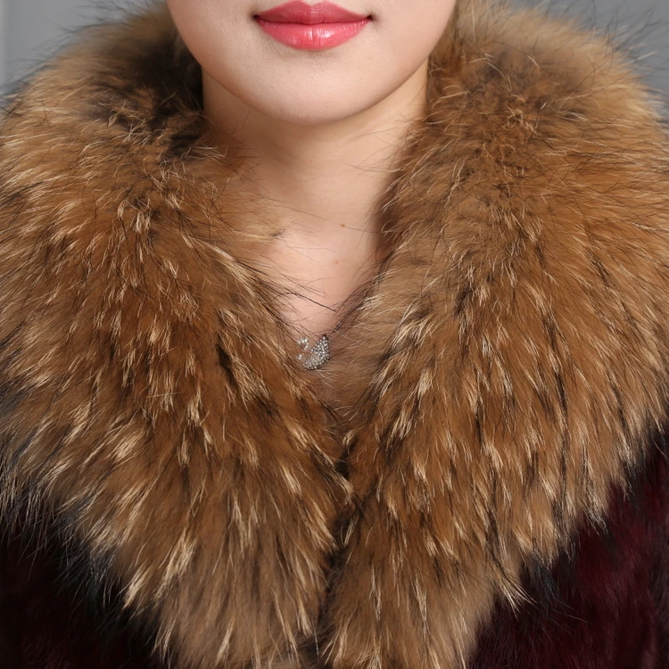 

Harppihop Women Fashion Real Knitted Fox Fur Ring Scarf Genuine Fox Fur Muffler 2017 New Knitted Thick Fur Collar Scarf Hot