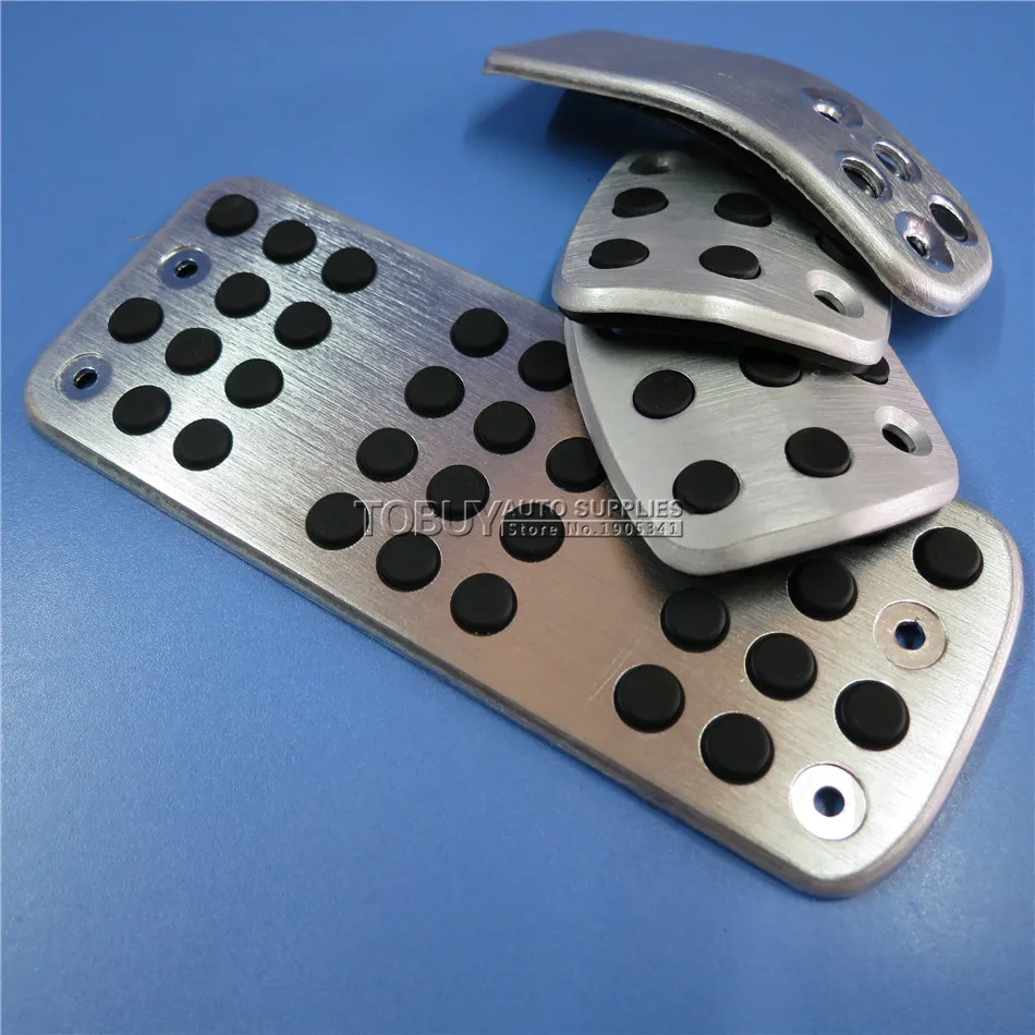  TTCR-II Car Accessories For Peugeot 206 CC 206CC MT/AT Accelerator Brake Clutch Foot Rest Foot Rest