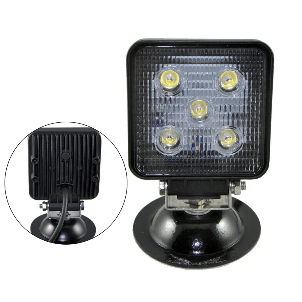 2PCS 15W led work lights led spot light with 5pcs*3w high intensity LEDs for SUV ATV Automotive