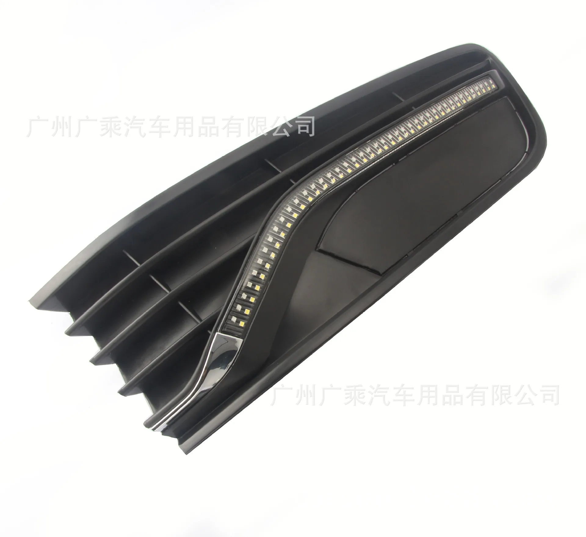 

Car Flashing led drl daytime running light For 15-17 years Volkswagen POLO Day Lights fog lamp hole cover function Signal light