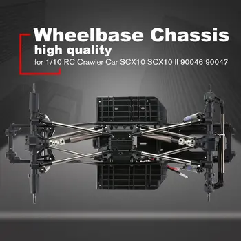 

AUSTAR AX-8501 313mm 12.3" Wheelbase Assembled Frame Chassis for 1/10 RC Crawler Car SCX10 SCX10 II 90046 90047 rc car part Gift