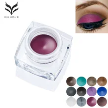 Water Resistant Eyebrow Eyeliner Eyebrow enhancer cream and Sweat Eyebrow Tint different color eyeliner Cosmetics Makeup