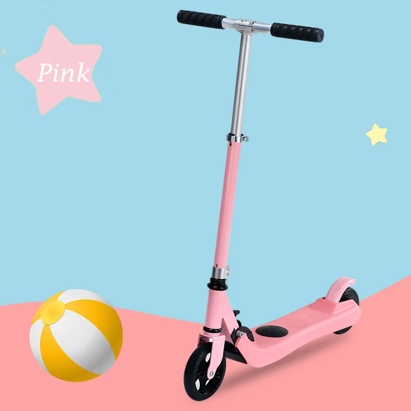 Perfect OUXI Children Folding Electric Scooter Two-Wheel Smart E-Scooter With Light Weight Kick Electric Skateboard For Kids Three Color 3