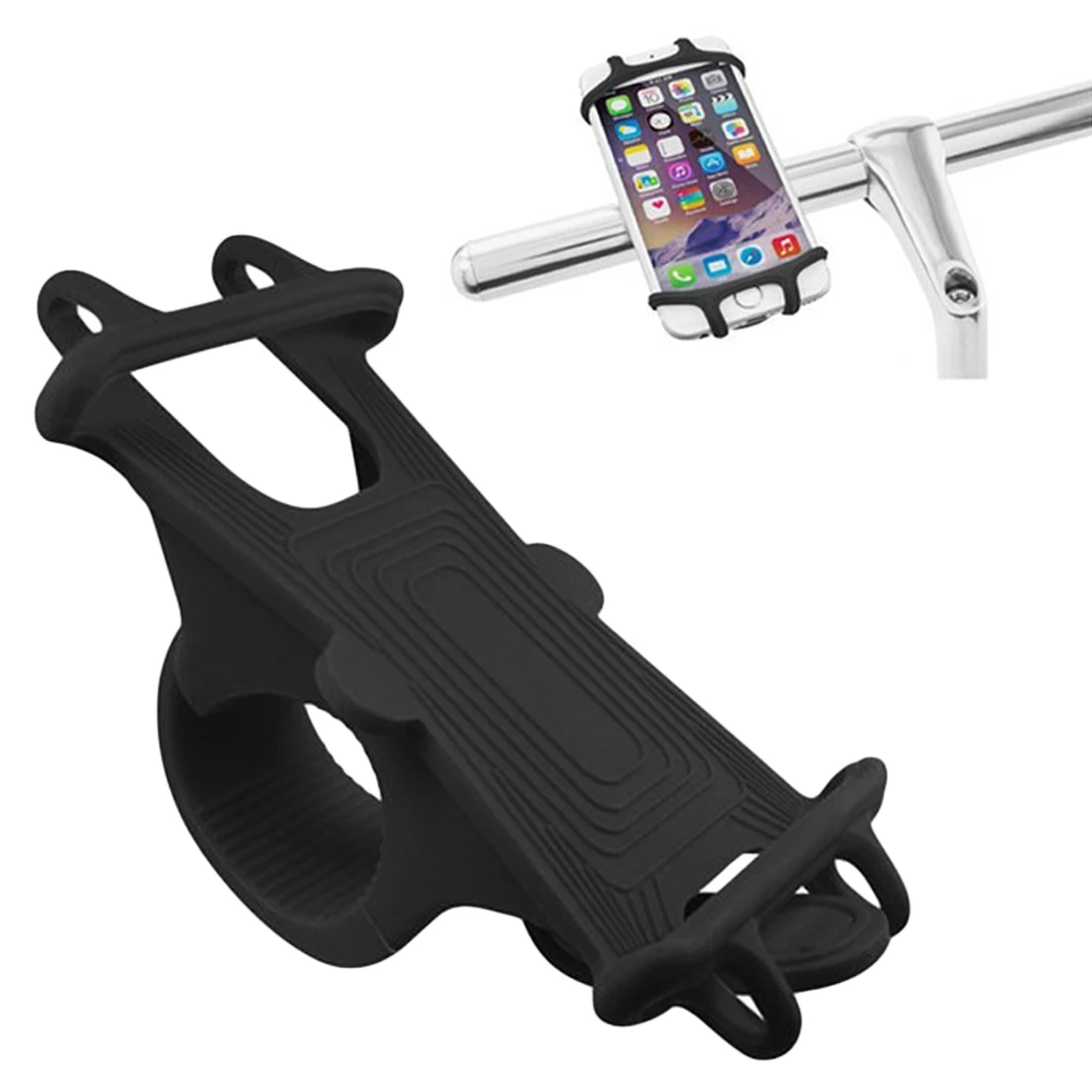  Neue 47 zoll-55 zoll Universal silikon Fahrrad Motorrad Handy Halter Bike Mount-halter Handy GPS St