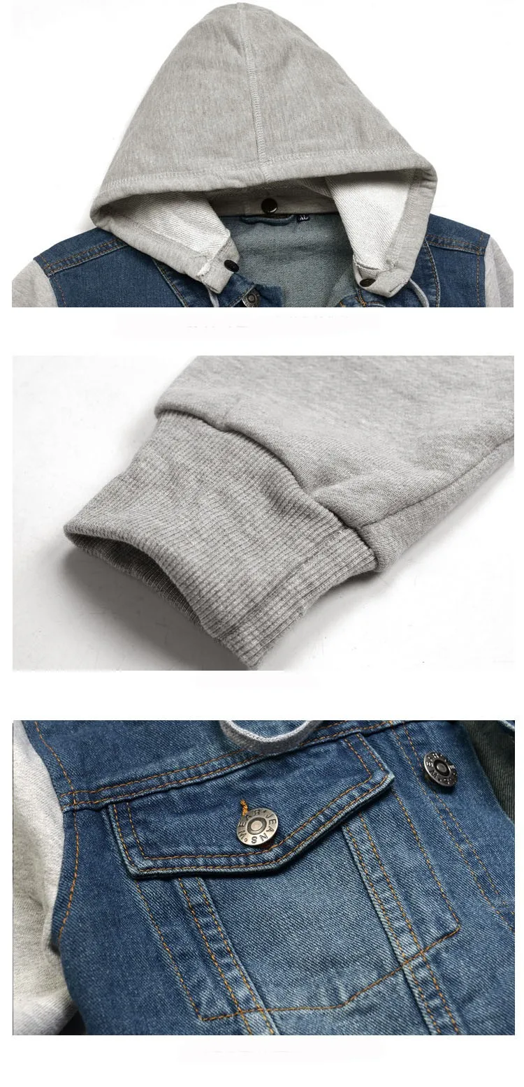 Denim Jacket men hooded sportswear Outdoors Casual fashion Jeans Jackets Hoodies Cowboy Mens Jacket and Coat Plus Size 4XL 5XL (5)