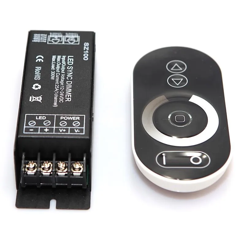 

150W LED Dimmer IR Knob Remote Control Switch For Dimmable LED Bulb or LED Strip Lights AC110-240V
