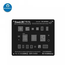 ToolPlus QianLi iBlack 3D BGA трафарет для iPhone 6 7 8 X связь BaseBand Модуль Ремонт