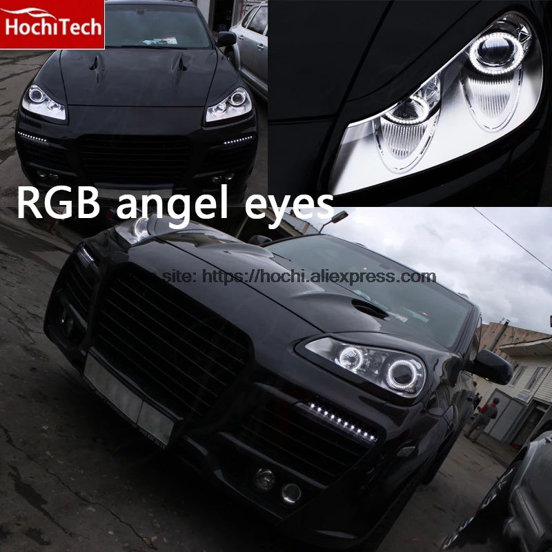 HochiTech с несколькими цветами RGB Цвет светодиодный Ангельские глазки гало кольца