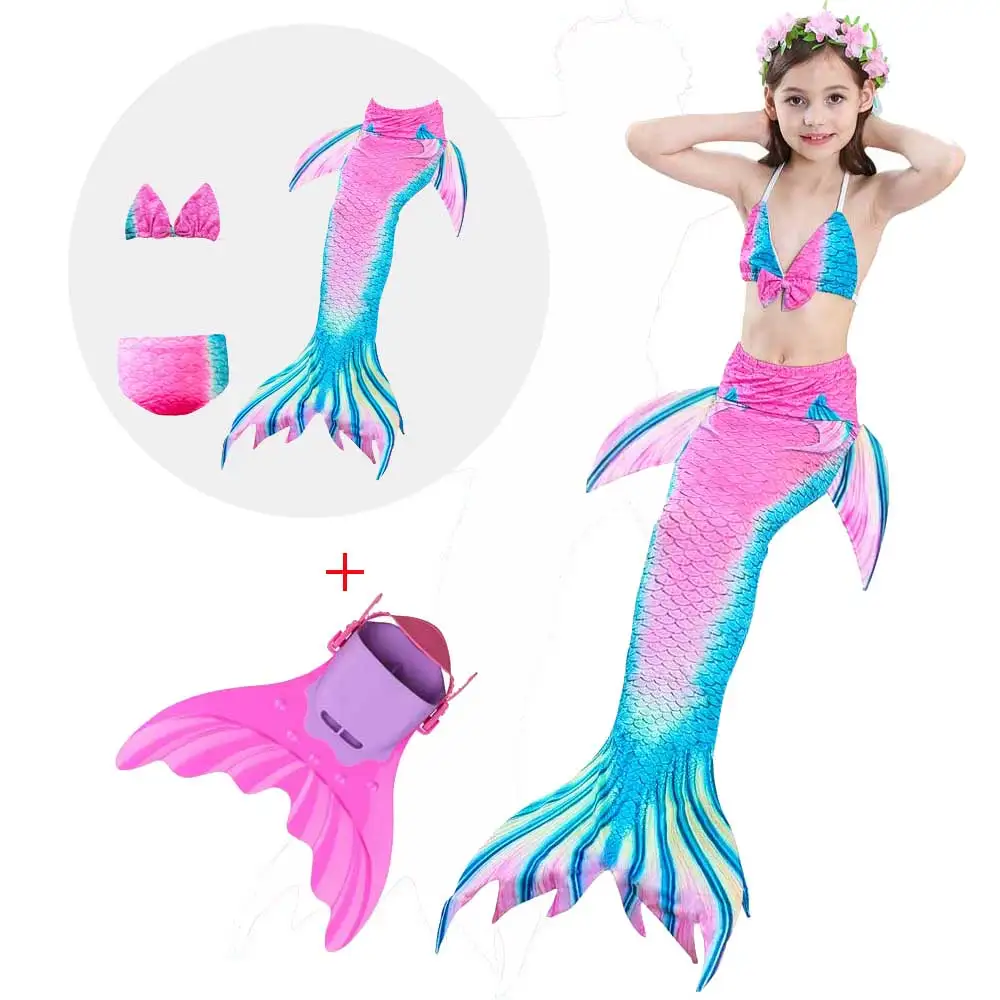 3-12-Years-Kids-Mermaid-Tail-Swimsuit-Costume-Girls-Mermaid-Tail-For-Swimming-Princess-Cosplay-Bikini(16)