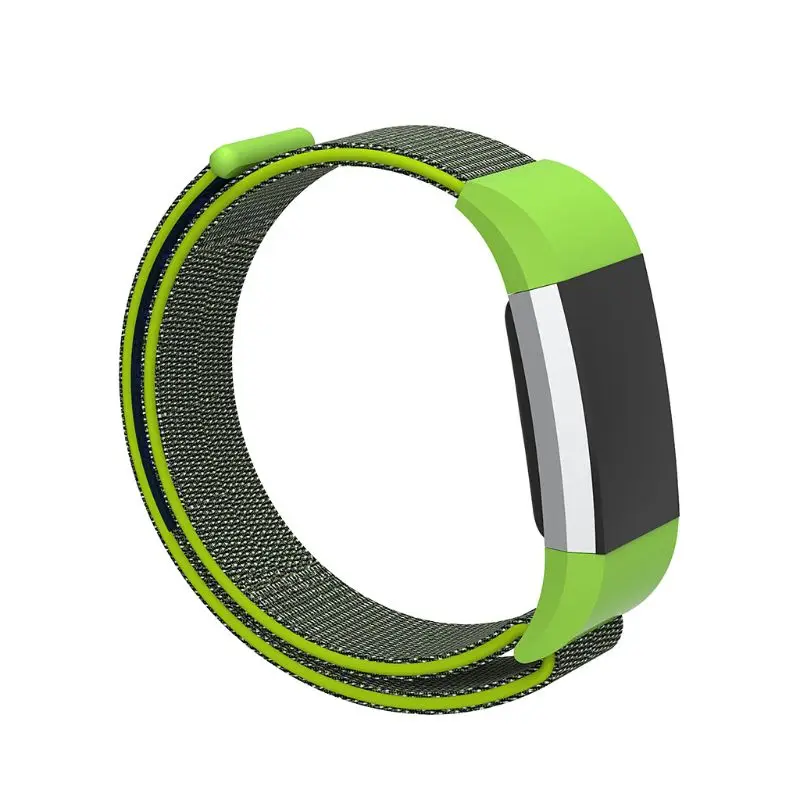 Нейлоновый крюк и петля дышащий сменный ремешок для Fitbit Charge 2 наручный ремешок смарт-трекер