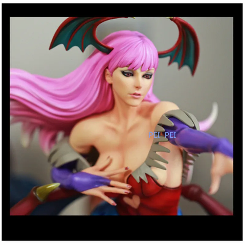 61 см Morrigan Aensland 1/4 статуя вампира суккуб полноразмерный портрет полистоун фигурка Коллекционная модель игрушечная коробка Q935