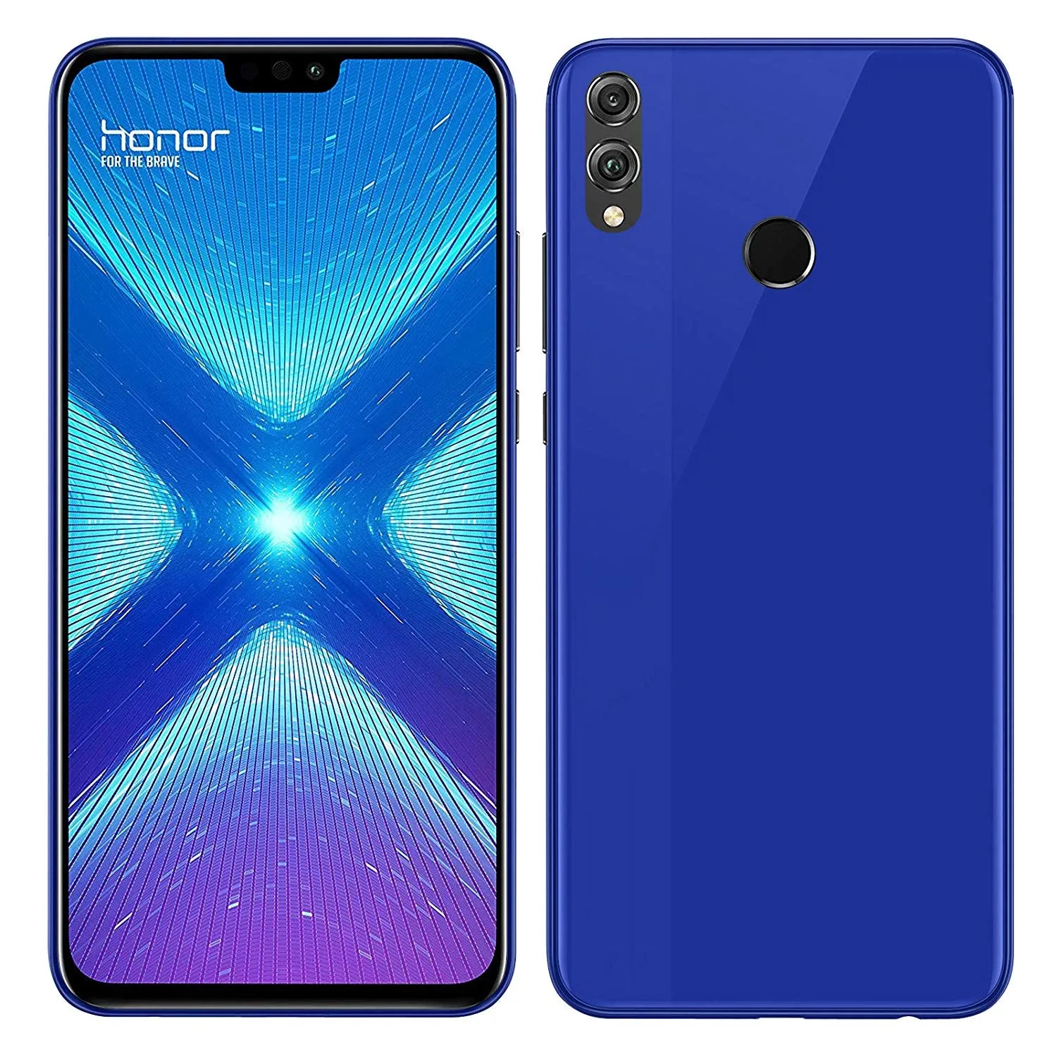 Силиконовый чехол подставка для Huawei Y6 2019 синий|Бамперы| |
