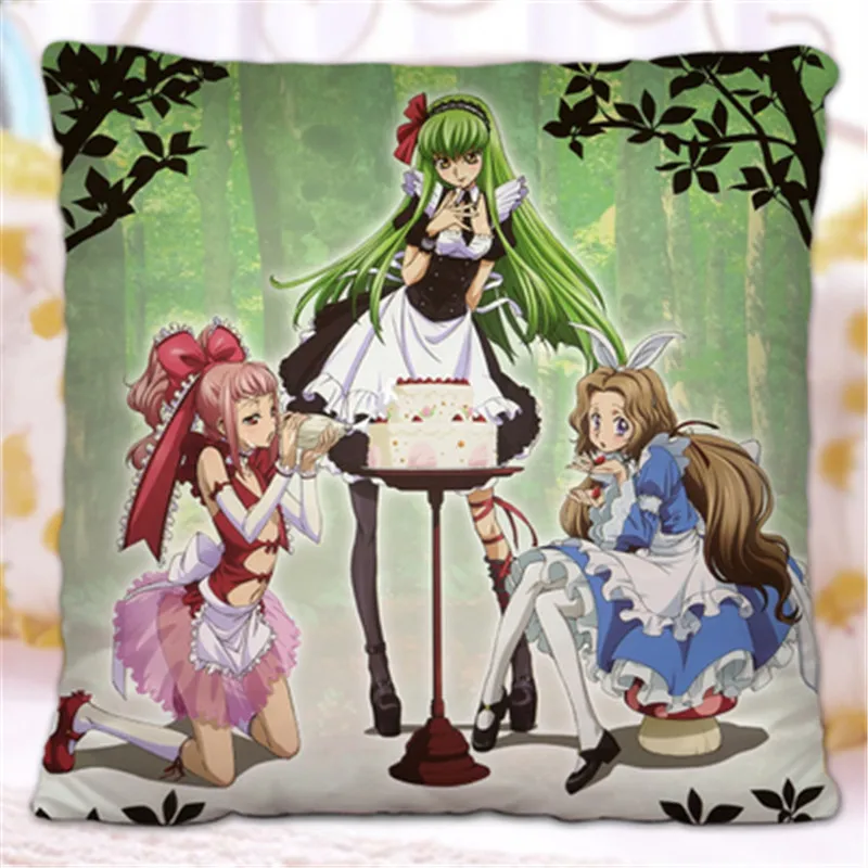50 см, код GEASS Lelouch Of the Rebellion Knight Of Seven, квадратная подушка, креативная мультяшная подушка для гостиной, дивана, X1250