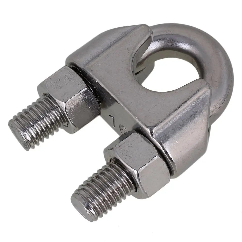 Buy 304 Stainless Steel M16 Wire Rope Clips Commercial