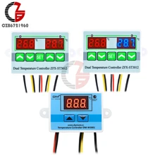 W3001 ST3012 12 В 24 в 110 В 220 В светодиодный цифровой термостат контроль температуры Лер регулятор инкубатор Отопление охлаждение контроль метр