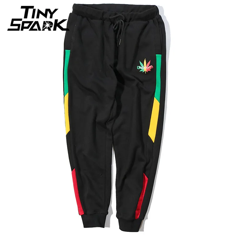 rainbow stripe sweatpants mens