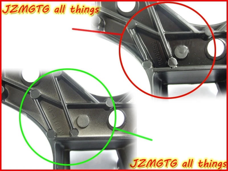 Motorcycle Light Bracket Motorcycle Headlight Clamp Motorcycle Headlight Mount Upper Front Headlight Headlamp Bracket Fairing Stay Head Cowling For BMW S1000RR 2010 2011 2012 2013 2014 2015