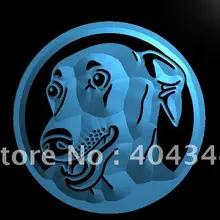 LB671- светодиодный неоновый светильник для щенков-Борзых собак