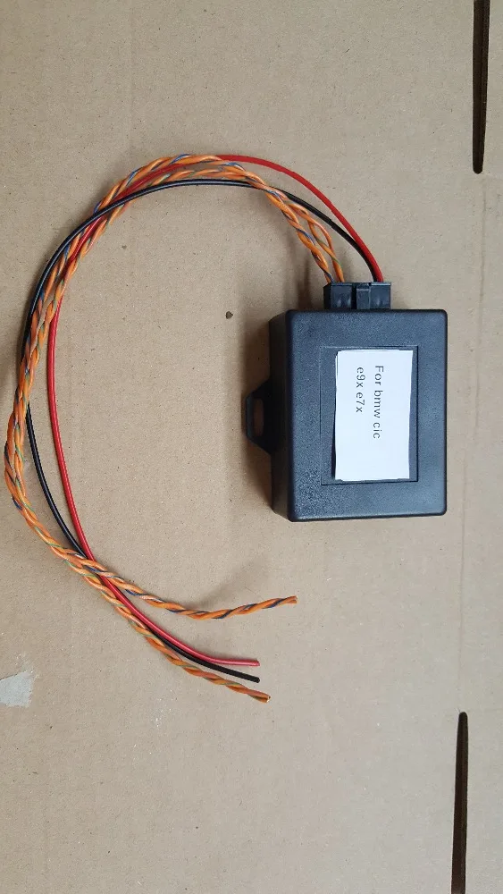 

2014 For BMW CIC retrofit adapter emulator video in motion,navi,voice control activation for E90,E60,E9X,E6X,E8X,E81 E82 E87 E88