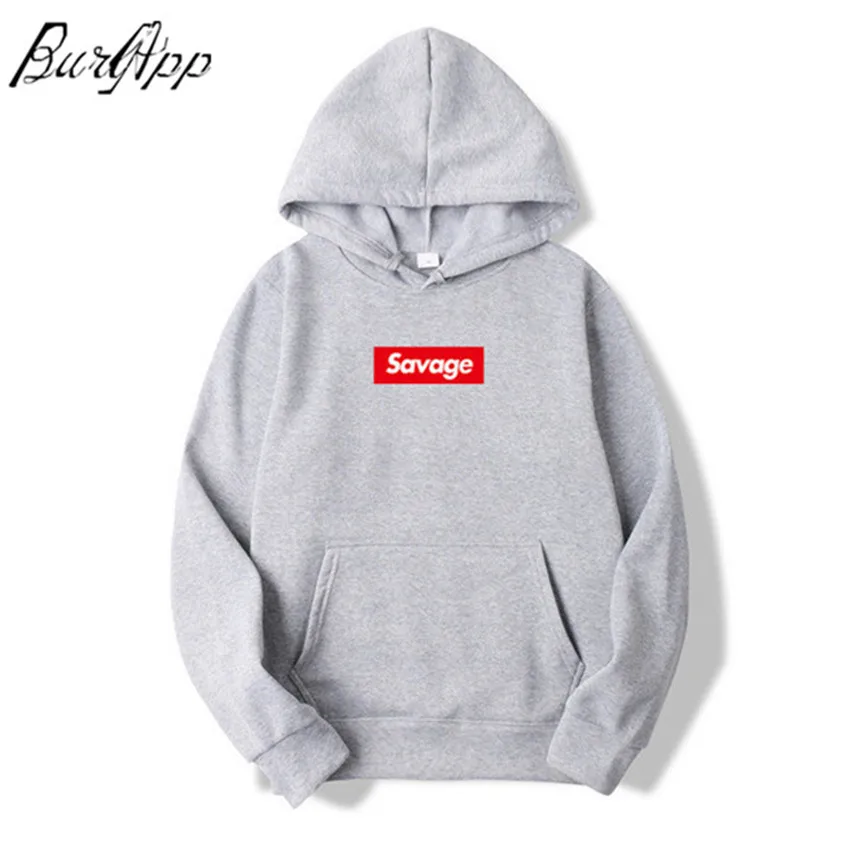 fashion Mens Savage Hoodies Parody No Heart X Savage Mode Slaughter Gang ATL Cotton Long Sleeved Hoodies Suprem Brand pullover fashion Mens Savage Hoodies Parody No Heart X Savage Mode Slaughter Gang ATL Cotton Long Sleeved Hoodies Suprem Brand pullover