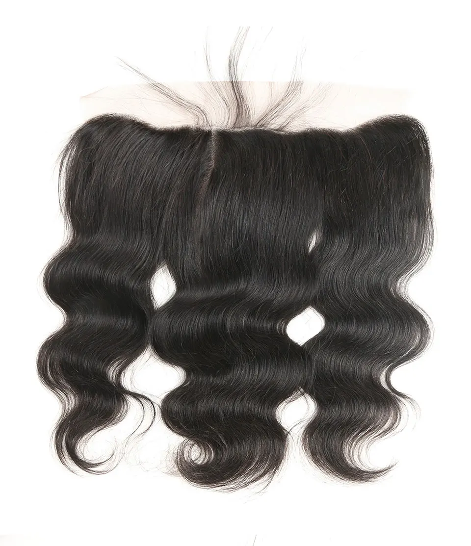 Hair Villa Pre plucked Peruvian Body Wave Lace Frontal Closure 13x4 Ear to Ear Remy Human Hair Free Part Lace Frontal Closure (19)