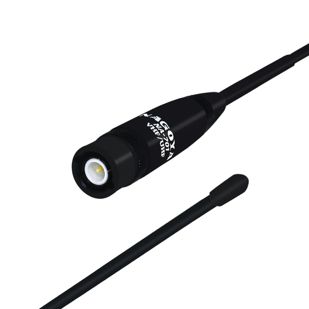 Original Nagoya NA-701 BNC Dual Band VHF/UHF 144/430MHz Antenna for IC-V8 IC-V82 IC-V85 IC-V87 IC-V89 IC-U82 ICOM TK100 TK200