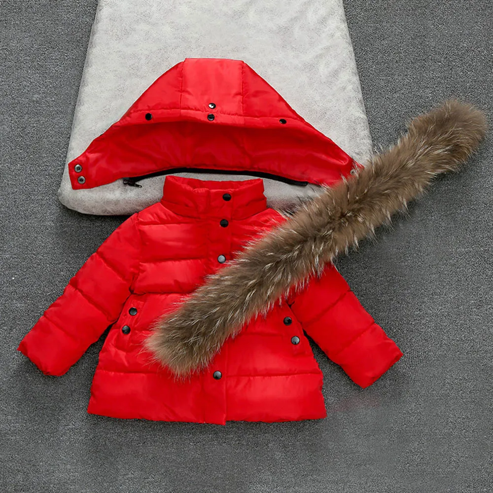 

Baby Girls Boys Kids Down Jacket Coat Autumn Winter Warm Children Clothes Baby Coat Children's Outerwear