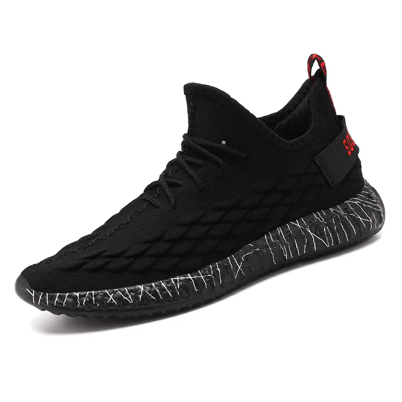 

Men's Lightweight Sneakers Air Mesh Lace-Up Distance Running Shoes Mens Sport Shoes