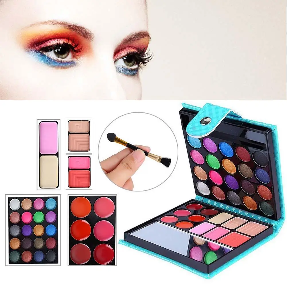 Pro Makeup Eyeshadow Palette 32 Warna Mode Mata Kecil Matte Make Up