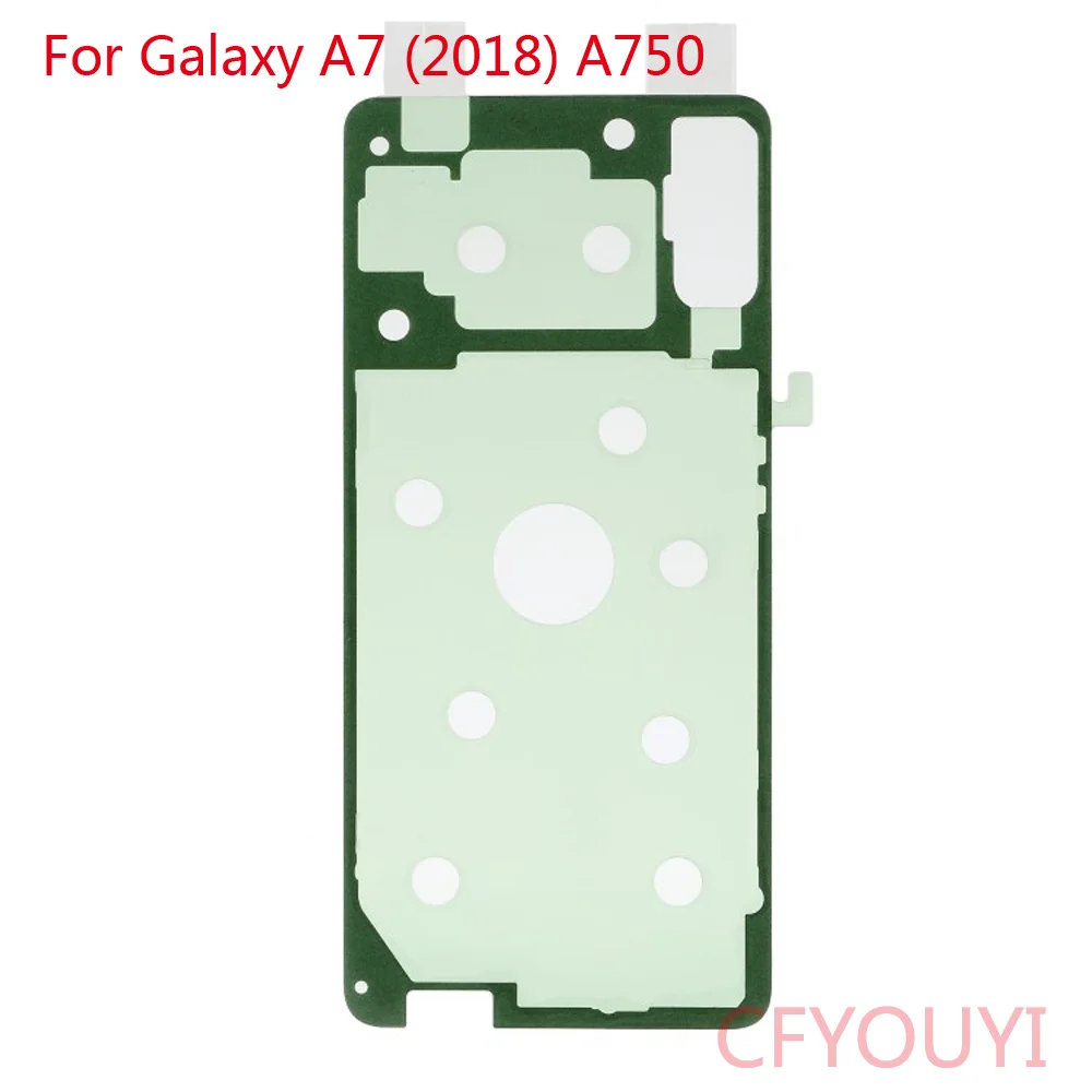 50pcs/lot Back Housing Battery Door Adhesive Sticker For Samsung Galaxy A7 (2018) A750