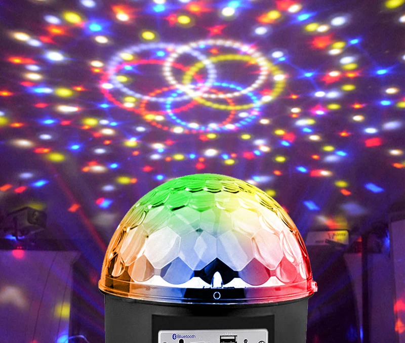Светодиодный диско шар c usb - led rgb magic ball light bluetooth. Диско-шар usb/sd/светомузыка. Диско шар вращающийся с пультом управления. Лазерный светильник,лазерный проектор. Как включить музыку на диско шаре.