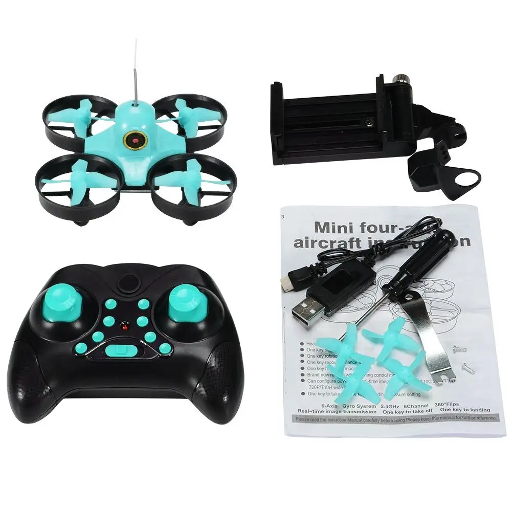 

LeadingStar 2.4GHz Mini UFO Quadcopter Drone 6 Axis Wifi Real-time Transmission RC Helicopter zk30