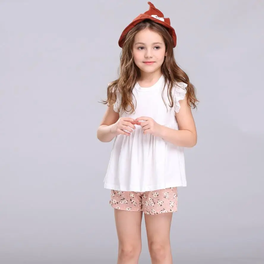 Children's T shirt Girls Summer New Princess Children's Clothing