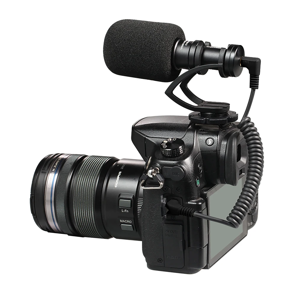 COMICA Full Metal MINI Compact Cardioid Directional Shotgun Video
