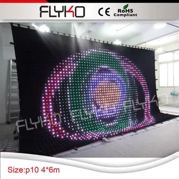 

Free Shipping aliexpress italian flexible curtain led video curtain