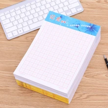 Китайский Персонаж, тетрадь для упражнений, сетка, практика, пустая квадратная бумага, китайская рабочая тетрадь для упражнений. Размер 6,9*9 дюймов, 20 книг/комплект