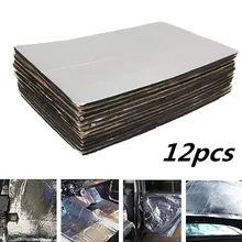 12 шт. 5 мм межсетевой экран звукоизолирующий автомобильный теплозащитный амортизирующий коврик M8617