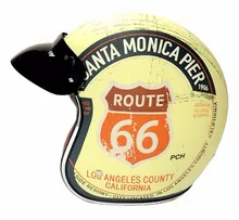 Hi end font b TORC b font T50 Route 66 Motorcycle helmet jet Vintage helmet Open