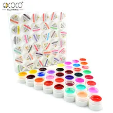 20204 GDCOCO УФ-набор для наращивания гелевых ногтей 36 цветов CANNI Гель-лак для ногтей