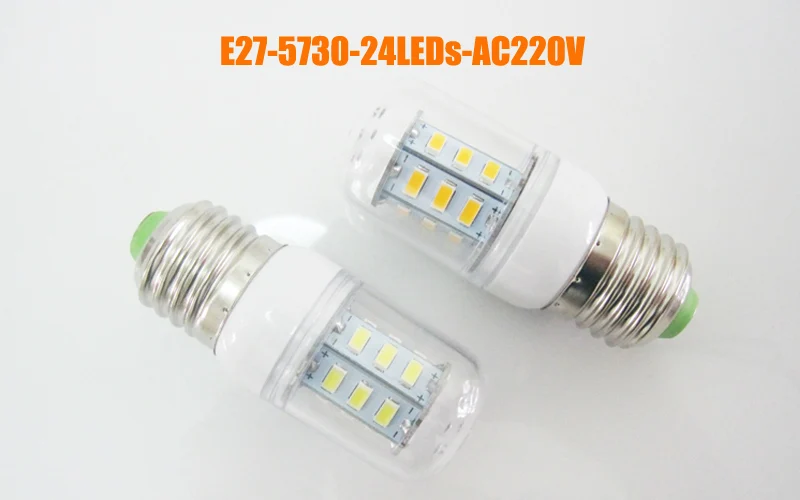 Bombillas Светодиодные лампы e27 smd led светильник lamparas 5730 24 36 48 56 69 72 81 89 led лампада IC Светодиодная лампа e27 лампа в форме свечи 220 v